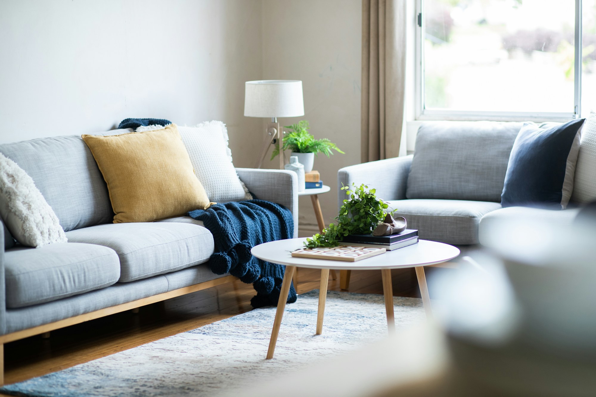 Living rooms dusted, plumped and tidy